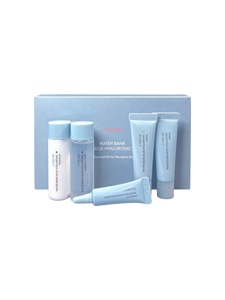 Laneige Water Bank Blue Hyaluronic набор уходовой косметики для увлажнения 5 в 1 