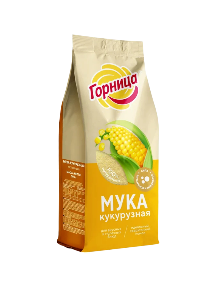 МУКА ГОРНИЦА 500Г КУКУРУЗНАЯ