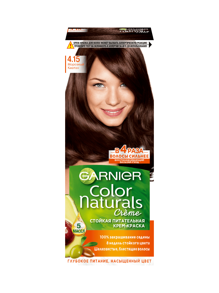 КРАСКА COLOR NATURALS 4.15 МОРОЗНЫЙ КАШТАН