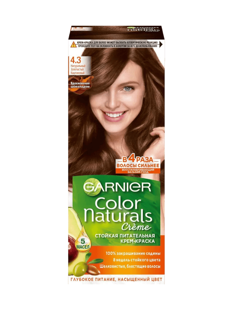 КРАСКА COLOR NATURALS 4.3 ЗОЛОТ КАШТ
