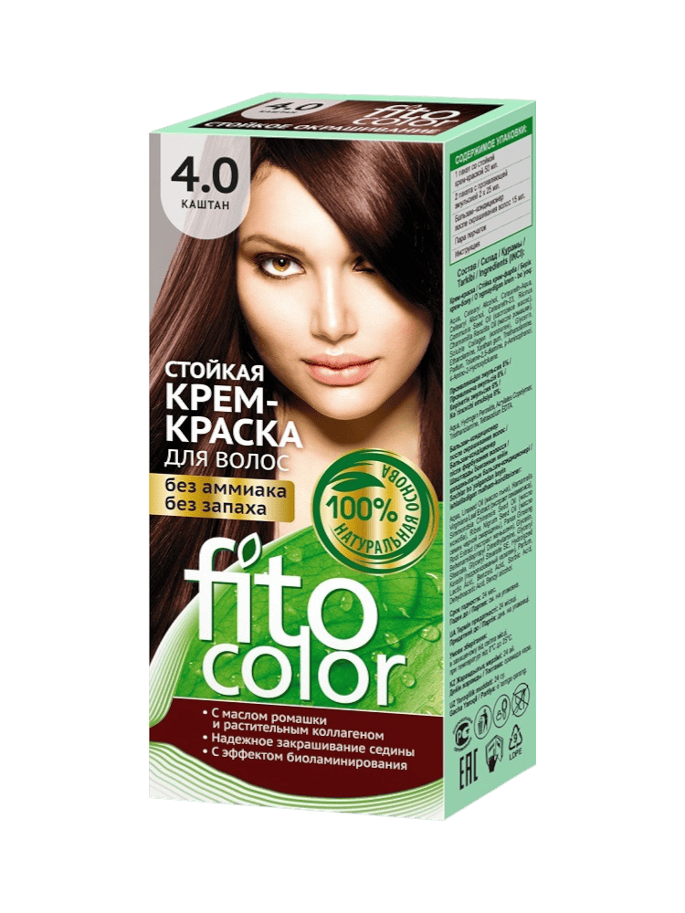 КРАСКА FITO COLOR 4.0 КАШТАН 