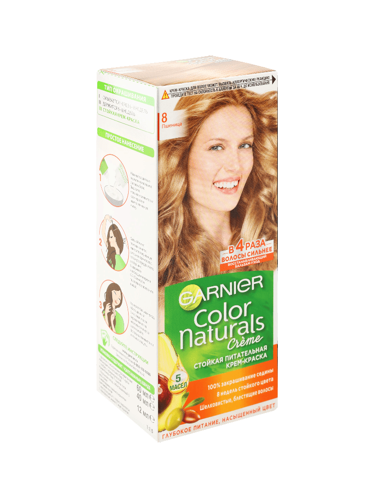 КРАСКА COLOR NATURALS 8 ПШЕНИЦА