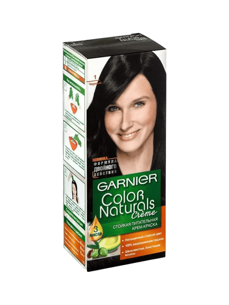КРАСКА COLOR NATURALS 1 ЧЕРНЫЙ