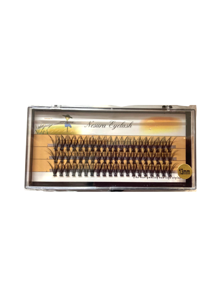 Nesura Eyelash Ресницы пучки 20D изгиб С 13 mm