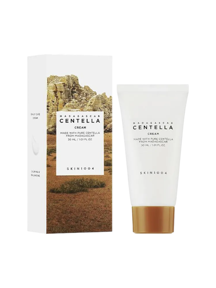 Skin 1004 madagaskar centella cream Увлажняющий крем для лица 30 ml 