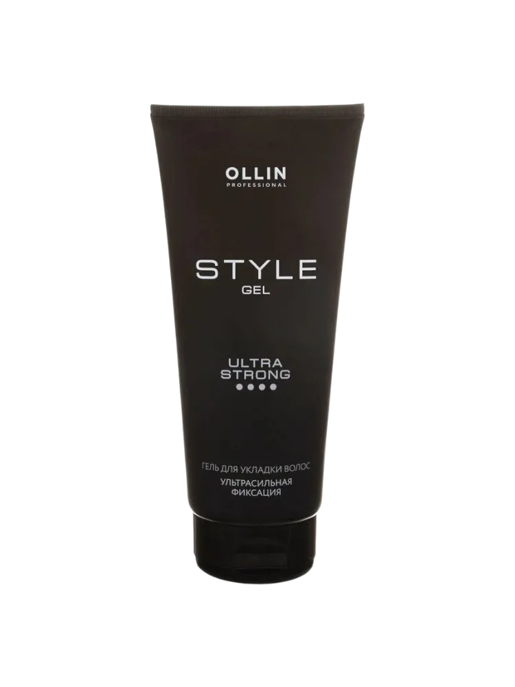OLLIN STYLE Гель для укладки волос ультрасильной фиксации 200 ml 
