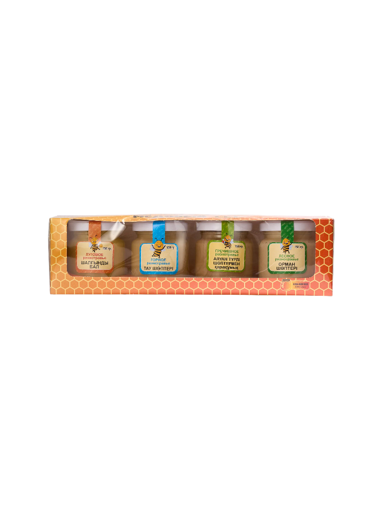 ПОДАРОЧНЫЙ НАБОР ECOLINEFOOD МЁД 1КГ