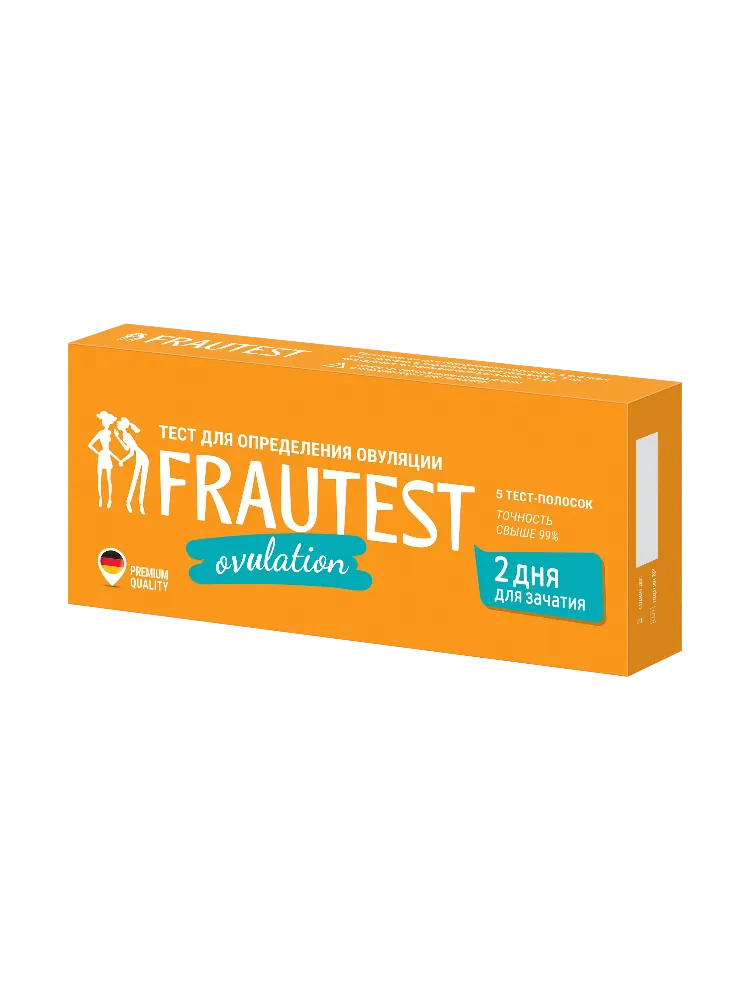 Тест для определения овуляции  FRAUTEST ovulation №5