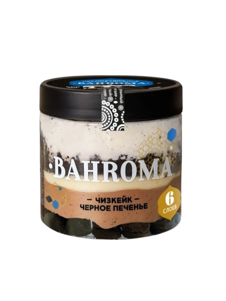 МОРОЖ BAHROMA 320Г ЧИЗКЕЙК ЧЕРНОЕ ПЕЧЕНЬЕ - фото 1