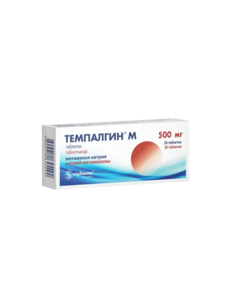 Темпалгин М таб. 500мг №20