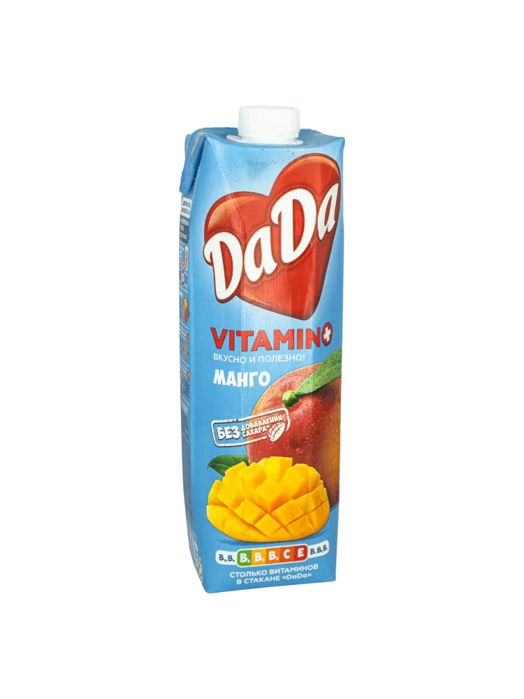 СОК DA-DA 0,95Л VITAMINO МАНГО Т/ПАК