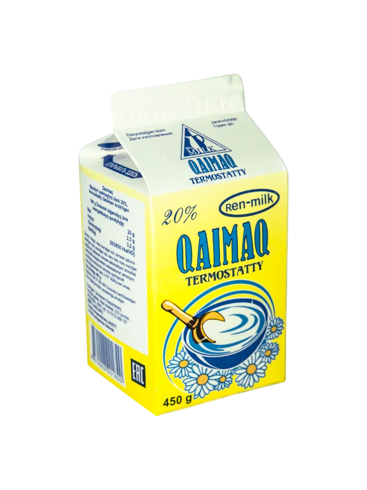 СМЕТАНА REN-MILK 450Г 20% П/П