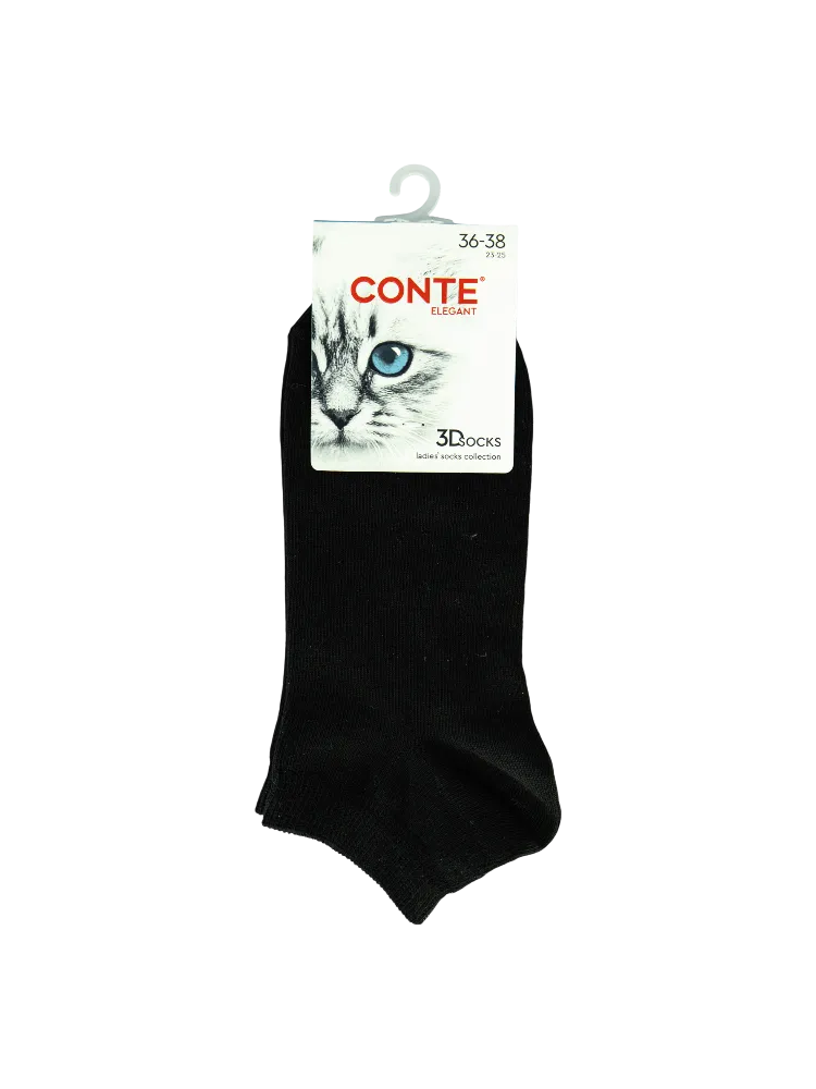 НОСКИ 3DSOCKS ЧЕРНЫЙ ЖЕНСКИЙ 23-25Р 3СП