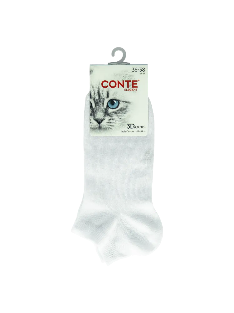 НОСКИ 3DSOCKS БЕЛЫЙ ЖЕНСКИЙ 23-25Р 3СП
