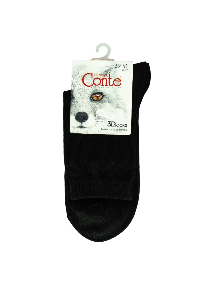 НОСКИ 3DSOCKS ЧЕРНЫЙ ЖЕНСКИЙ 25-27Р 2СП