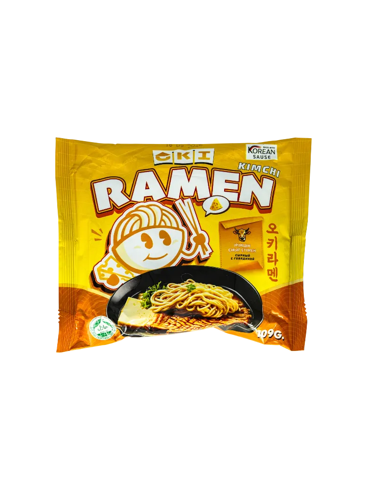 ЛАПША OKI 109Г RAMEN KIMCHI & CHEESE