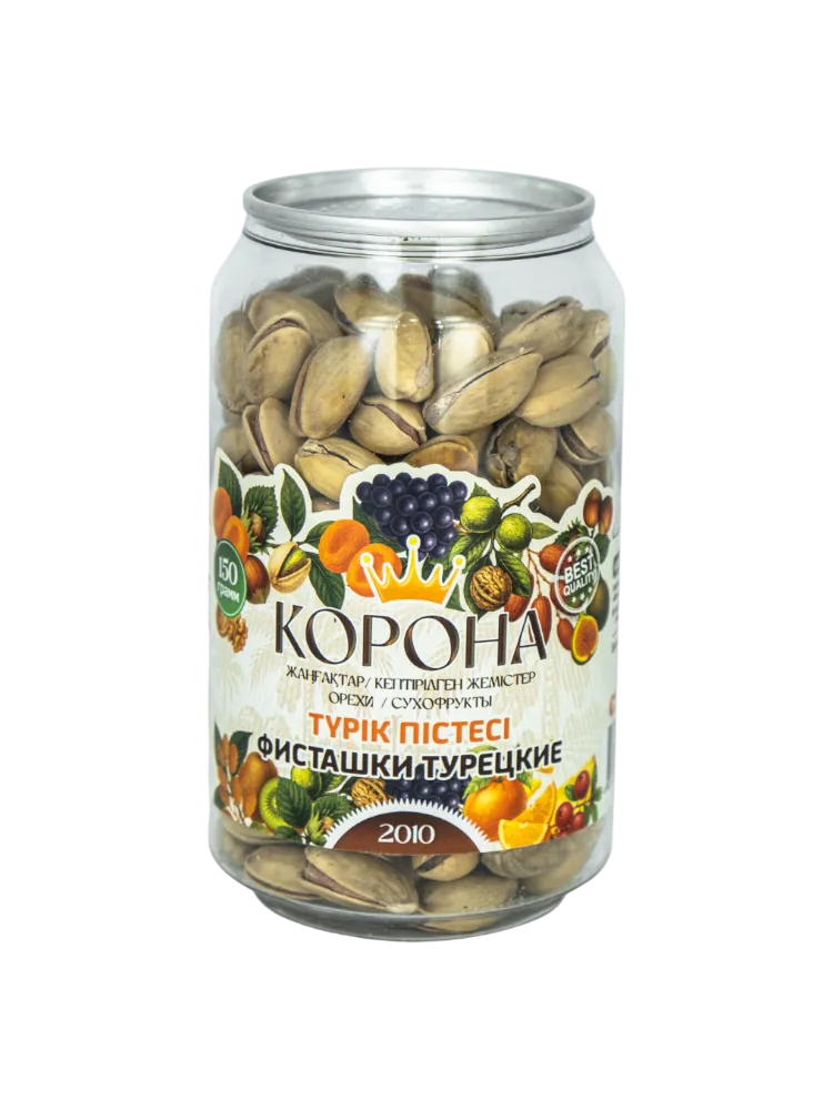 ФИСТАШКИ ТУРЕЦКИЕ КОРОНА 150Г БАНКА