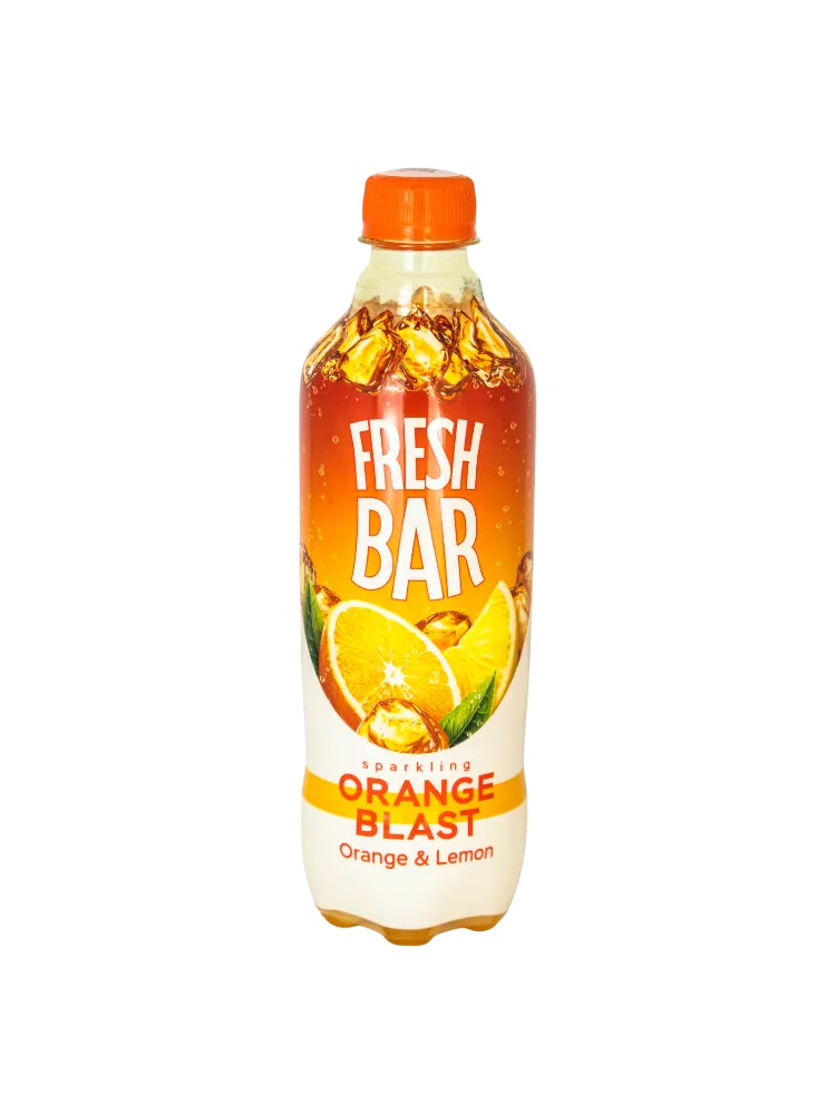 НАПИТОК FRESH BAR 0,48Л ORANGE BLAST PET