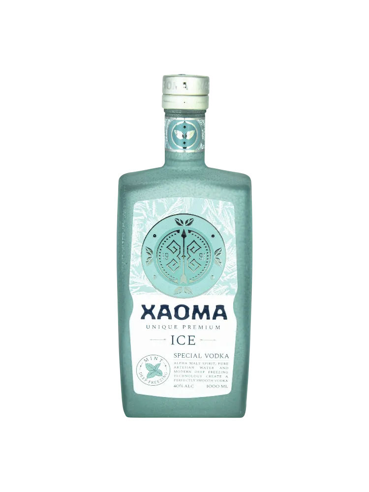 ВОДКА ХАОМА ICE MINT 1Л 40% - фото 1
