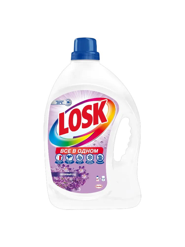 ГЕЛЬ Д/СТИРКИ LOSK СИРЕНЕВЫЙ САД 2,145Л