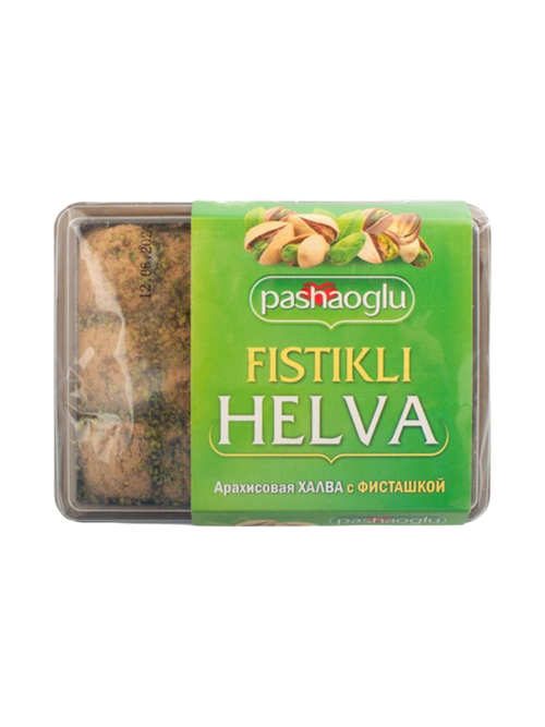 ХАЛВА PASHAOGLU АРАХИС С ФИСТАШКОЙ 250Г