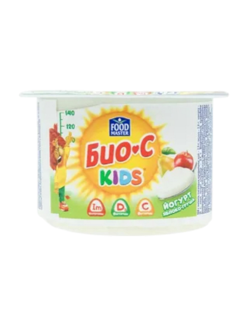 ТВОРОЖОК БИО-С KIDS 60Г ЯБЛОКО 4%