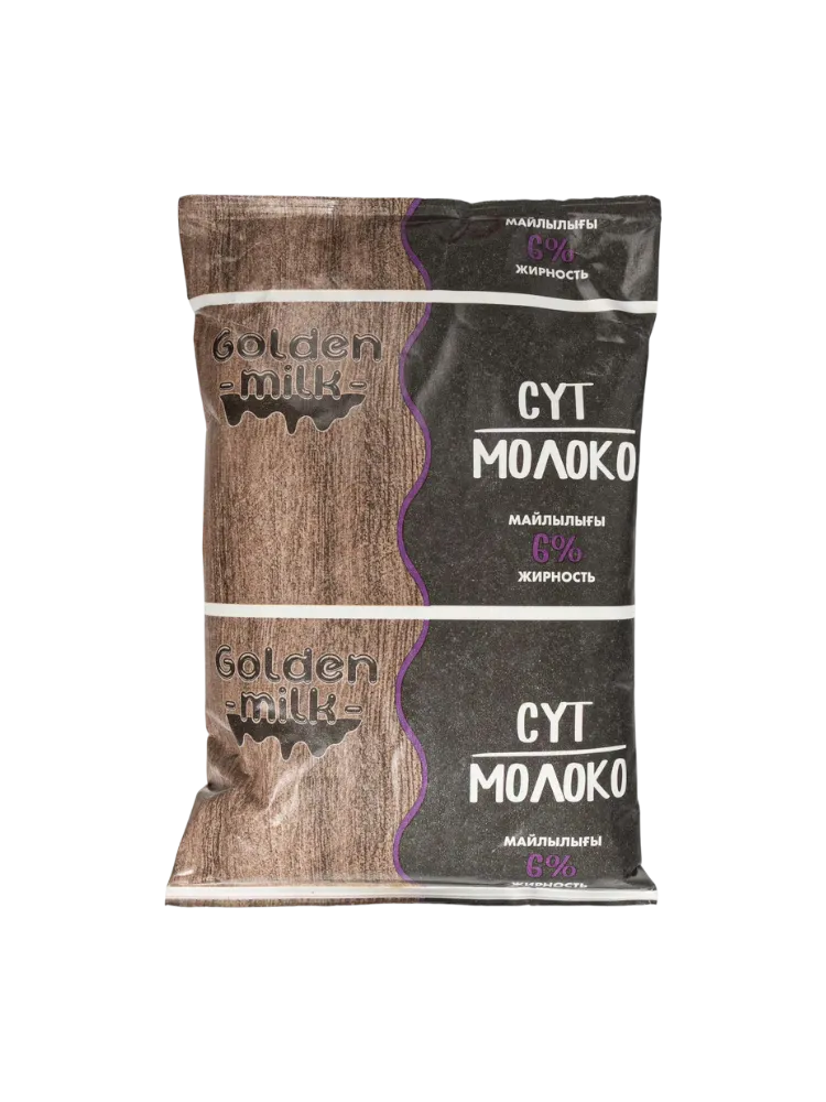 МОЛОКО 6% GOLDEN MILK 0.9Л
