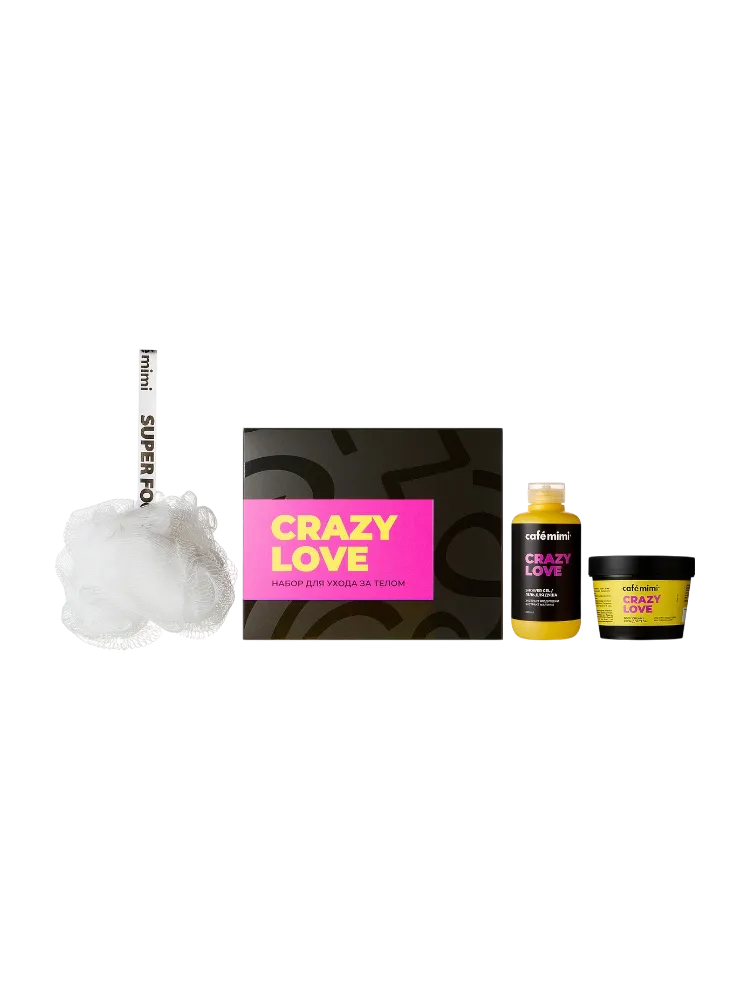 КМ НАБОР Д/УХОДА ЗА ТЕЛОМ CRAZY LOVE 320МЛ - фото 1