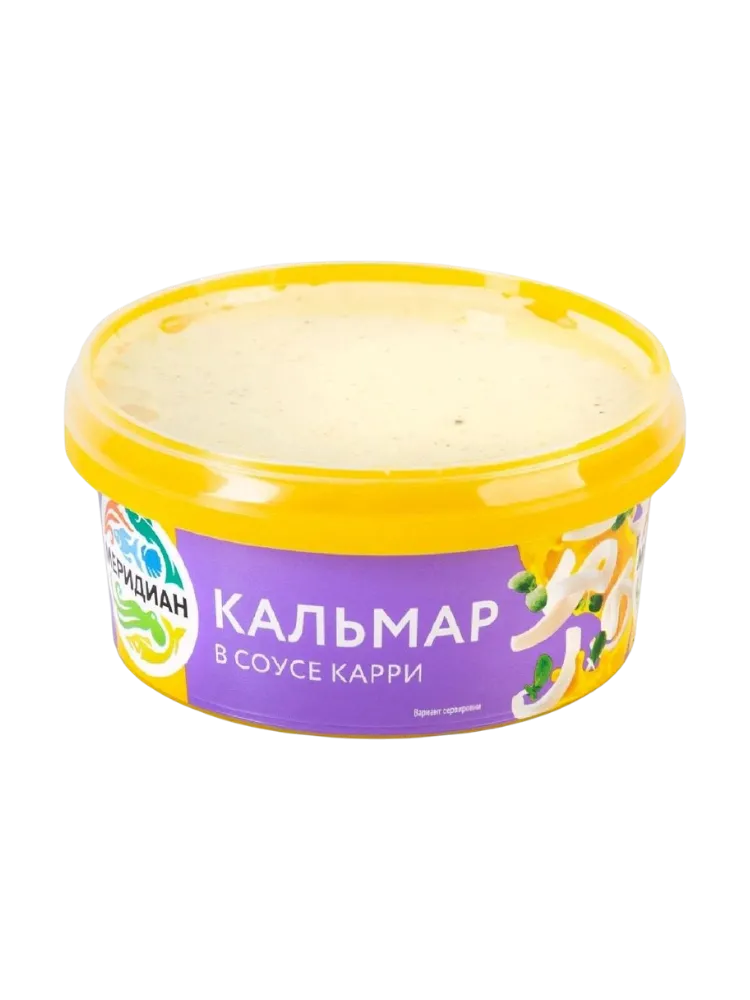 КАЛЬМАР МЕРИДИАН 180Г В СОУСЕ КАРРИ