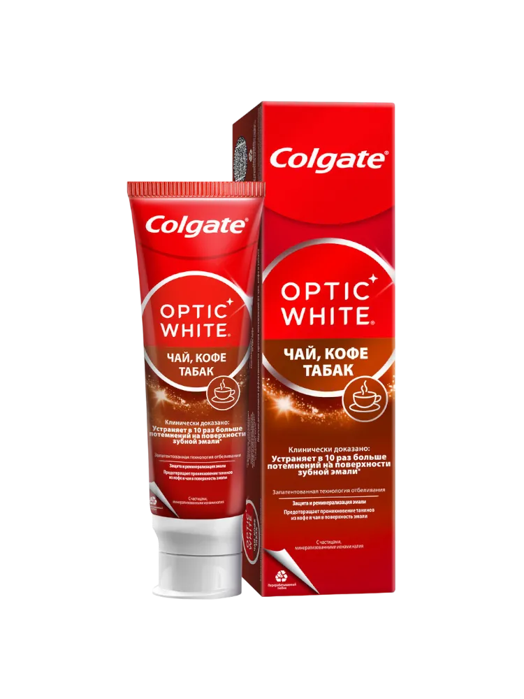 ЗУБ ПАСТА COLGATEMAX 75МЛ WHITE Д/ПОЛЬЗОВАТЕЛЕЙ ЧАЯ/КОФЕ/ТАБАКА - фото 1