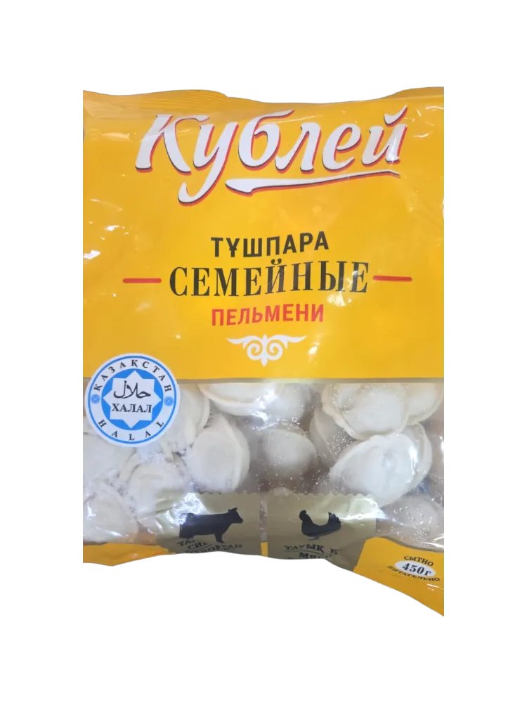 ПЕЛЬМЕНИ КУБЛЕЙ СЕМЕЙНЫЕ 450Г