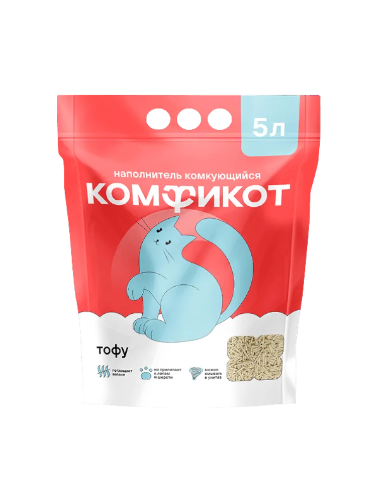 НАПОЛНИТЕЛЬ КОМФИКОТ ТОФУ БЕЗ АРОМАТА 5Л