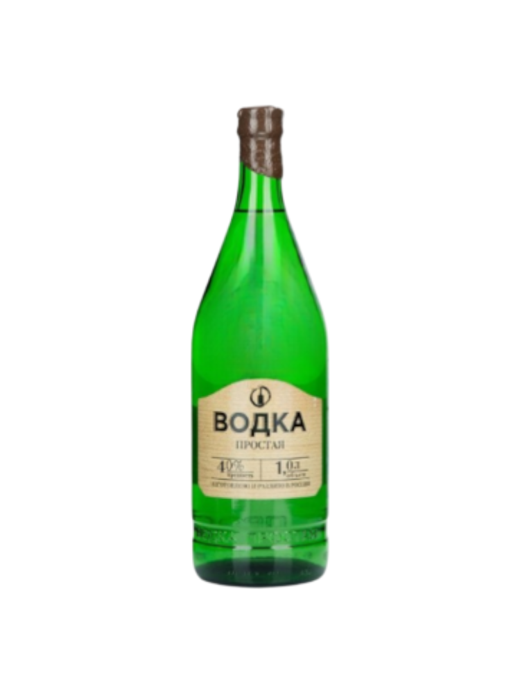 ВОДКА ПРОСТАЯ 1Л 40% - фото 1