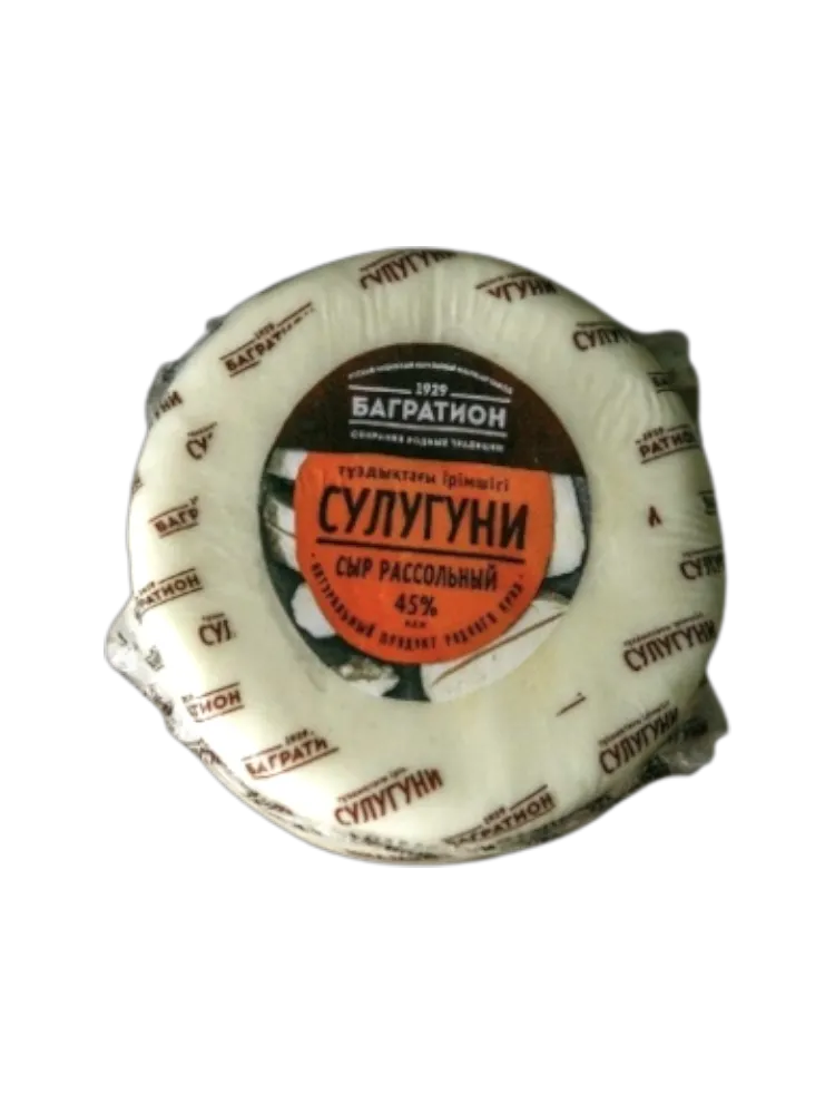 СЫР БАГРАТИОН 200Г СУЛУГУНИ 45%