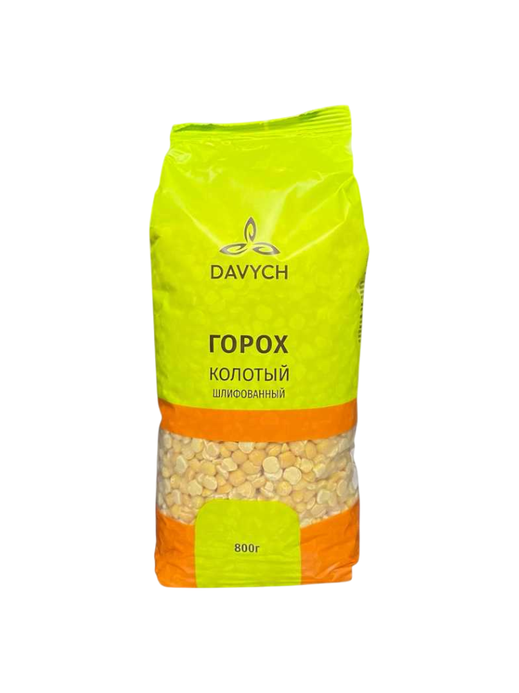 КРУПА DAVYCH ГОРОХ КОЛОТЫЙ 800Г