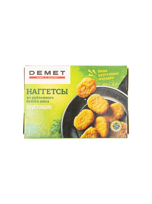 НАГГЕТСЫ DEMET КУРИНЫЕ ХРУСТЯЩИЕ 300Г