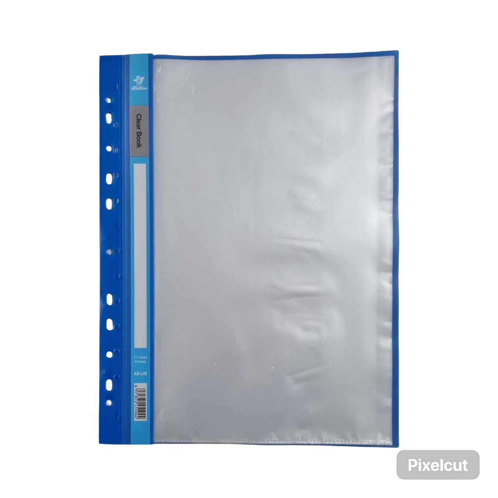 Папка Feilibao Clear Book, А4, синий 40л - фото 2