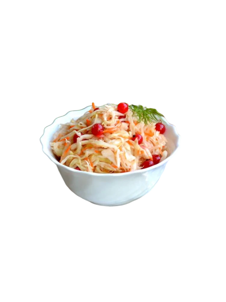 КАПУСТА КВАШЕННАЯ С КЛЮКВОЙ ВЕС