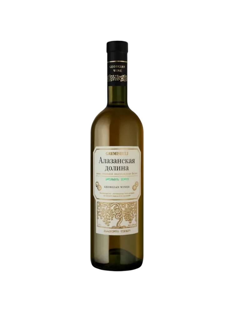 ВИНО GEORGIAN WINE ALAZANI VALLEY 0,75Л БЕЛ П/СЛ - фото 1