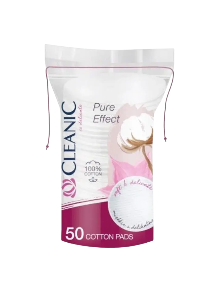 ВАТНЫЕ ДИСКИ CLEANIC 50ШТ