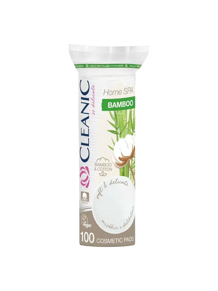 ВАТНЫЕ ДИСКИ CLEANIC 100ШТ