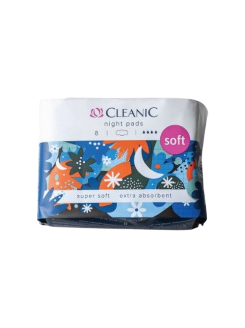 ПРОКЛАДКИ CLEANIC SOFT 8ШТ НОЧЬ 4