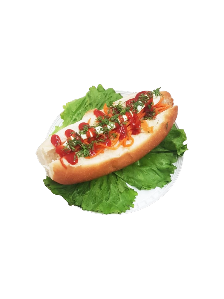 ХОТ-ДОГ С МОРКОВЧОЙ