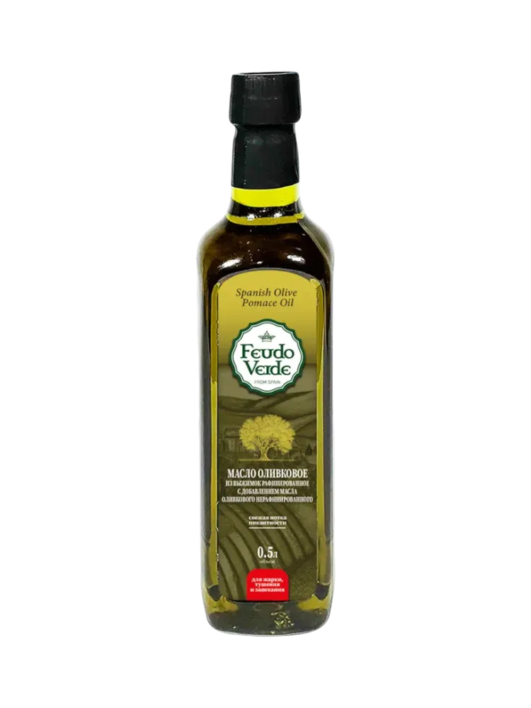 МАСЛО ОЛИВ FEUDO VERDE POMACE 500МЛ