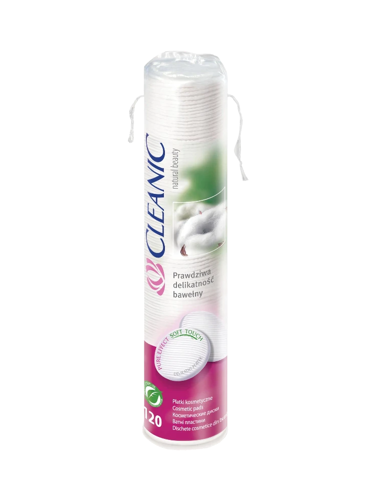 ДИСКИ ВАТН CLEANIC PURE EFFECT 120+30ШТ