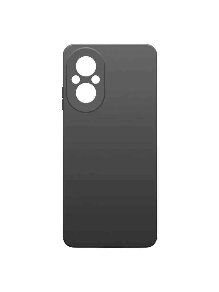 Чехол накладка Borasco Silicone Case матовый для Realme C67 4G черный