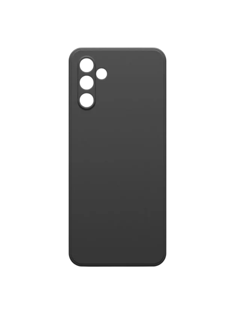 Чехол накладка Borasco Silicone Case матовый для Samsung Galaxy A05 черный