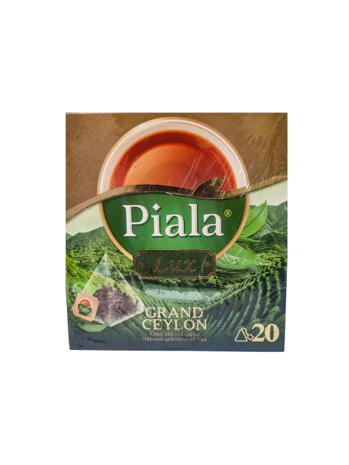 ЧАЙ ЧЕРНЫЙ PIALA LUX GRAND CEYLON 20 ПАК 