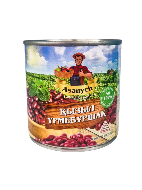 ФАСОЛЬ ASANYCH КРАСНАЯ 425МЛ Ж/Б КЛЮЧ