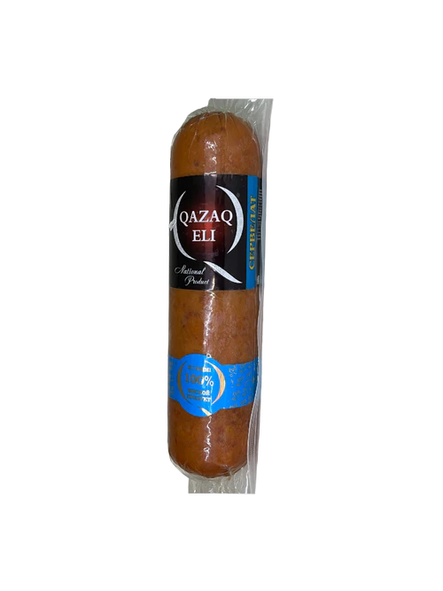 КОЛБАСА QAZAQ ELI СЕРВЕЛАТ ХАЛАЛ П/К В/У 650Г